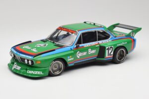 BMW 3.5 CSL E9 Gruppe 5 #12 H. Quester / G. Nilsson Zeltweg Winner 1976 Minichamps 1:18 180762012 Metaal