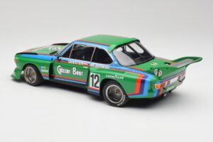 BMW 3.5 CSL E9 Gruppe 5 #12 H. Quester / G. Nilsson Zeltweg Winner 1976 Minichamps 1:18 180762012 Metaal — afbeelding 7 van 8
