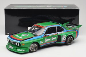 BMW 3.5 CSL E9 Gruppe 5 #12 H. Quester / G. Nilsson Zeltweg Winner 1976 Minichamps 1:18 180762012 Metaal — afbeelding 8 van 8