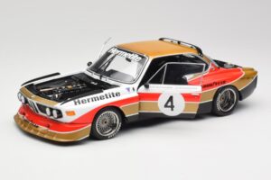 BMW 3.5 CSL E9 Gruppe 5 #4 J. Fitzpatrick / T. Walkinshaw Silverstone Winner 1976 Minichamps 1:18 180762004 Metaal — afbeelding 2 van 8