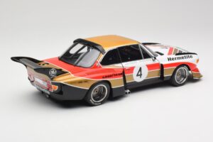 BMW 3.5 CSL E9 Gruppe 5 #4 J. Fitzpatrick / T. Walkinshaw Silverstone Winner 1976 Minichamps 1:18 180762004 Metaal — afbeelding 3 van 8