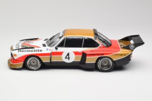 BMW 3.5 CSL E9 Gruppe 5 #4 J. Fitzpatrick / T. Walkinshaw Silverstone Winner 1976 Minichamps 1:18 180762004 Metaal — afbeelding 4 van 8