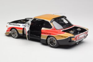 BMW 3.5 CSL E9 Gruppe 5 #4 J. Fitzpatrick / T. Walkinshaw Silverstone Winner 1976 Minichamps 1:18 180762004 Metaal — afbeelding 5 van 8
