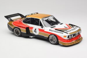BMW 3.5 CSL E9 Gruppe 5 #4 J. Fitzpatrick / T. Walkinshaw Silverstone Winner 1976 Minichamps 1:18 180762004 Metaal — afbeelding 6 van 8