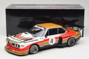BMW 3.5 CSL E9 Gruppe 5 #4 J. Fitzpatrick / T. Walkinshaw Silverstone Winner 1976 Minichamps 1:18 180762004 Metaal — afbeelding 8 van 8