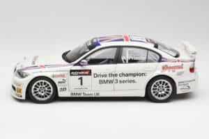 BMW E90 320si #1 A. Priaulx WTCC Champion 2006 Kyosho 1:18 80430429067 Metaal — afbeelding 4 van 8