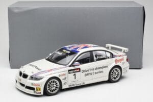 BMW E90 320si #1 A. Priaulx WTCC Champion 2006 Kyosho 1:18 80430429067 Metaal — afbeelding 8 van 8