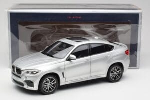 BMW X6 M F86 Zilver Norev 1:18 183200 Metaal — afbeelding 8 van 8
