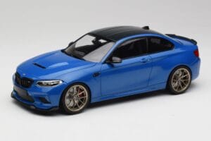BMW M2 F87 CS Misano Blauw & Gouden Wielen Minichamps 1:18 155021027 Metaal