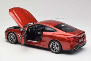 BMW M850i G15 Oranje Metallic Norev 1:18 183285 Metaal — afbeelding 5 van 8