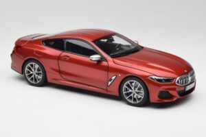 BMW M850i G15 Oranje Metallic Norev 1:18 183285 Metaal — afbeelding 6 van 8