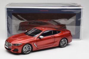 BMW M850i G15 Oranje Metallic Norev 1:18 183285 Metaal — afbeelding 8 van 8