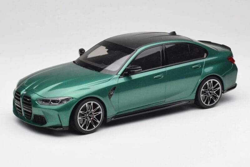 BMW M3 G80 Isle of Man Green Minichamps 1:18 155020200 Metaal