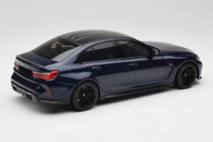 BMW M3 G80 Portimao Blue Minichamps 1:18 155020201 Metaal — afbeelding 2 van 6