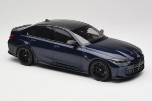 BMW M3 G80 Portimao Blue Minichamps 1:18 155020201 Metaal — afbeelding 4 van 6