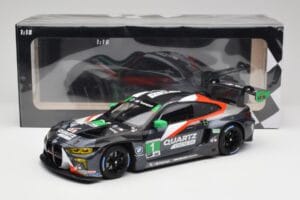 BMW M4 G82 GT3 GTD Paul Miller Racing #1 B. Sellers / M. Snow 12 Hours of Sebring IMSA 2022 Minichamps 1:18 155222001 Metaal — afbeelding 6 van 6
