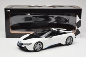 BMW i8 Roadster I15 Wit Metallic Minichamps 1:18 155027031 Metaal — afbeelding 6 van 6