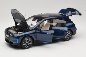 BMW iX Blue Metallic Minichamps 1:18 110023100 Metaal — afbeelding 2 van 8