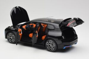 BMW iX Sapphire Black Minichamps 1:18 110023101 Metaal — afbeelding 5 van 8