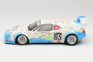 BMW M1 #83 D. Quester / D. Pironi / M. Mignot 24 Hours of Le Mans 1980 Minichamps 1:18 80430137893 Metaal — afbeelding 4 van 8