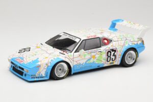 BMW M1 #83 D. Quester / D. Pironi / M. Mignot 24 Hours of Le Mans 1980 Minichamps 1:18 80430137893 Metaal