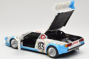 BMW M1 #83 D. Quester / D. Pironi / M. Mignot 24 Hours of Le Mans 1980 Minichamps 1:18 80430137893 Metaal — afbeelding 5 van 8