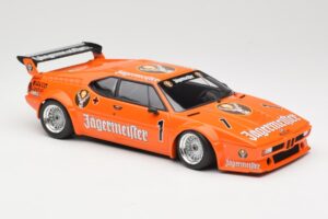 BMW M1 Auto Maass Jagermeister #1 B. König DRT Wunstorf 1982 Minichamps 1:18 155822901 Metaal — afbeelding 4 van 6