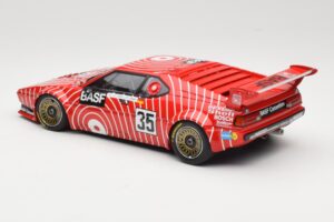 BMW M1 BASF GS Sport #35 H-J. Stuck / H. Heyer 6 Hours of Silverstone 1981 Minichamps 1:18 155812935 Metaal — afbeelding 5 van 6