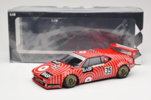 BMW M1 BASF GS Sport #35 H-J. Stuck / H. Heyer 6 Hours of Silverstone 1981 Minichamps 1:18 155812935 Metaal — afbeelding 6 van 6
