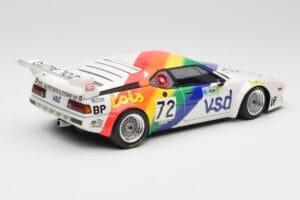 BMW M1 #72 BMW France Zol Auto B. Rousselot / J. Servanin 24 Hours of Le Mans 1981 Minichamps 1:18 180812972 Metaal — afbeelding 3 van 8