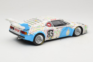 BMW M1 Carte de France #83 D. Pironi / D. Quester 24 Hours of Le Mans 1980 Minichamps 1:18 180802983 Metaal — afbeelding 3 van 8