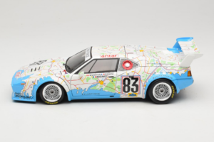 BMW M1 Carte de France #83 D. Pironi / D. Quester 24 Hours of Le Mans 1980 Minichamps 1:18 180802983 Metaal — afbeelding 4 van 8