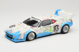 BMW M1 Carte de France #83 D. Pironi / D. Quester 24 Hours of Le Mans 1980 Minichamps 1:18 180802983 Metaal