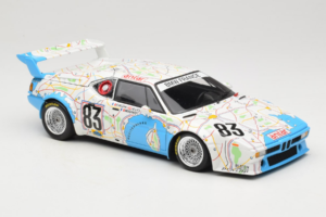 BMW M1 Carte de France #83 D. Pironi / D. Quester 24 Hours of Le Mans 1980 Minichamps 1:18 180802983 Metaal — afbeelding 6 van 8