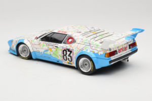 BMW M1 Carte de France #83 D. Pironi / D. Quester 24 Hours of Le Mans 1980 Minichamps 1:18 180802983 Metaal — afbeelding 7 van 8