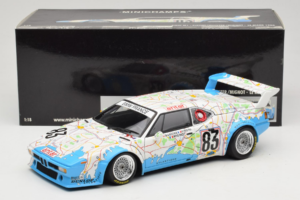 BMW M1 Carte de France #83 D. Pironi / D. Quester 24 Hours of Le Mans 1980 Minichamps 1:18 180802983 Metaal — afbeelding 8 van 8
