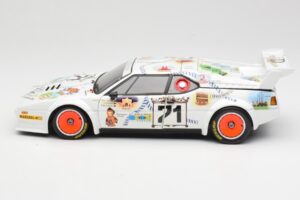 BMW M1 #83 Danner Bayern C. Danner / L. Oberndorfer 24 Hours of Le Mans 1981 Minichamps 1:18 80430306592 Metaal — afbeelding 4 van 8