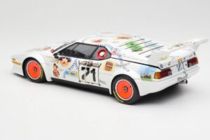 BMW M1 #83 Danner Bayern C. Danner / L. Oberndorfer 24 Hours of Le Mans 1981 Minichamps 1:18 80430306592 Metaal — afbeelding 7 van 8