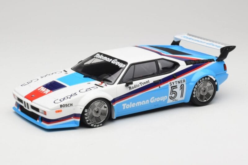BMW M1 E26 #51 F. Sytner Toleman Group Motorsport BMW M1 Procar Series 1979 Minichamps 1:18 155792951 Metaal
