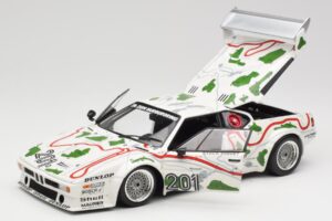 BMW M1 Procar #201 BMW Motorsport H. Stuck / N. Piquet 1000km Nürburgring 1980 Minichamps 1:18 180802901 Metaal — afbeelding 2 van 8