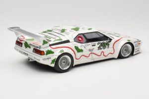 BMW M1 Procar #201 BMW Motorsport H. Stuck / N. Piquet 1000km Nürburgring 1980 Minichamps 1:18 180802901 Metaal — afbeelding 3 van 8