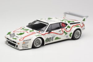 BMW M1 Procar #201 BMW Motorsport H. Stuck / N. Piquet 1000km Nürburgring 1980 Minichamps 1:18 180802901 Metaal