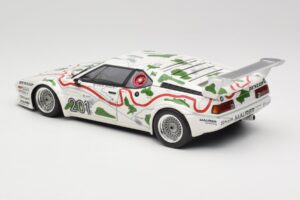 BMW M1 Procar #201 BMW Motorsport H. Stuck / N. Piquet 1000km Nürburgring 1980 Minichamps 1:18 180802901 Metaal — afbeelding 7 van 8