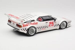 BMW M1 #25 Red Lobster D. Cowart / K. Miller LA Times GP Riverside 1981 Minichamps 1:18 180812925 Metaal — afbeelding 3 van 8