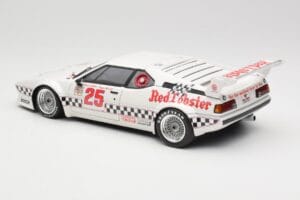 BMW M1 #25 Red Lobster D. Cowart / K. Miller LA Times GP Riverside 1981 Minichamps 1:18 180812925 Metaal — afbeelding 5 van 8
