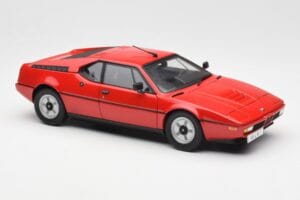 BMW M1 Rood Norev 1:18 183220 Metaal — afbeelding 6 van 8