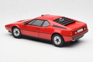 BMW M1 Rood Norev 1:18 183220 Metaal — afbeelding 7 van 8