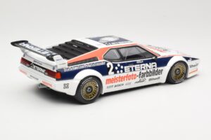 BMW M1 Schnitzer #2 H-J. Stuck Winner Deutsche Automobil Rennsport Trophy Zolder 1982 Minichamps 1:18 155822902 Metaal — afbeelding 2 van 6