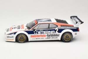 BMW M1 Schnitzer #2 H-J. Stuck Winner Deutsche Automobil Rennsport Trophy Zolder 1982 Minichamps 1:18 155822902 Metaal — afbeelding 3 van 6
