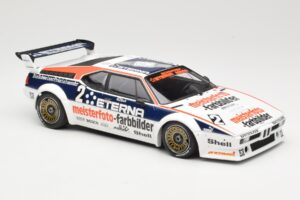 BMW M1 Schnitzer #2 H-J. Stuck Winner Deutsche Automobil Rennsport Trophy Zolder 1982 Minichamps 1:18 155822902 Metaal — afbeelding 4 van 6